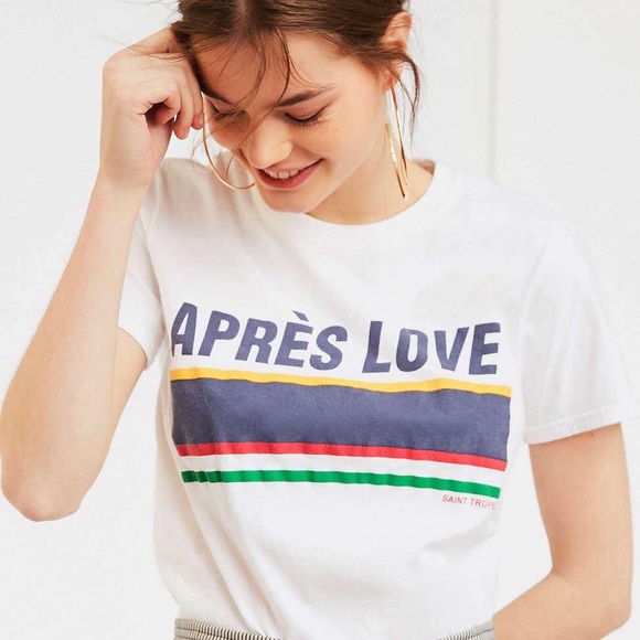 apres love t shirt